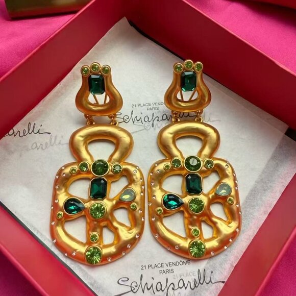 Schiaparelli Jewelry - Schiaparelli Women's Earrings
